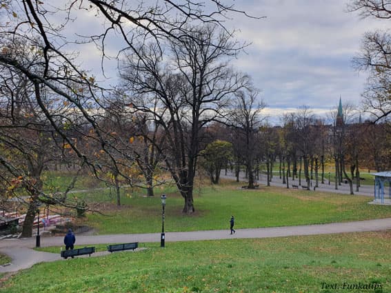 Humlegården i Stockholm - förr och nu